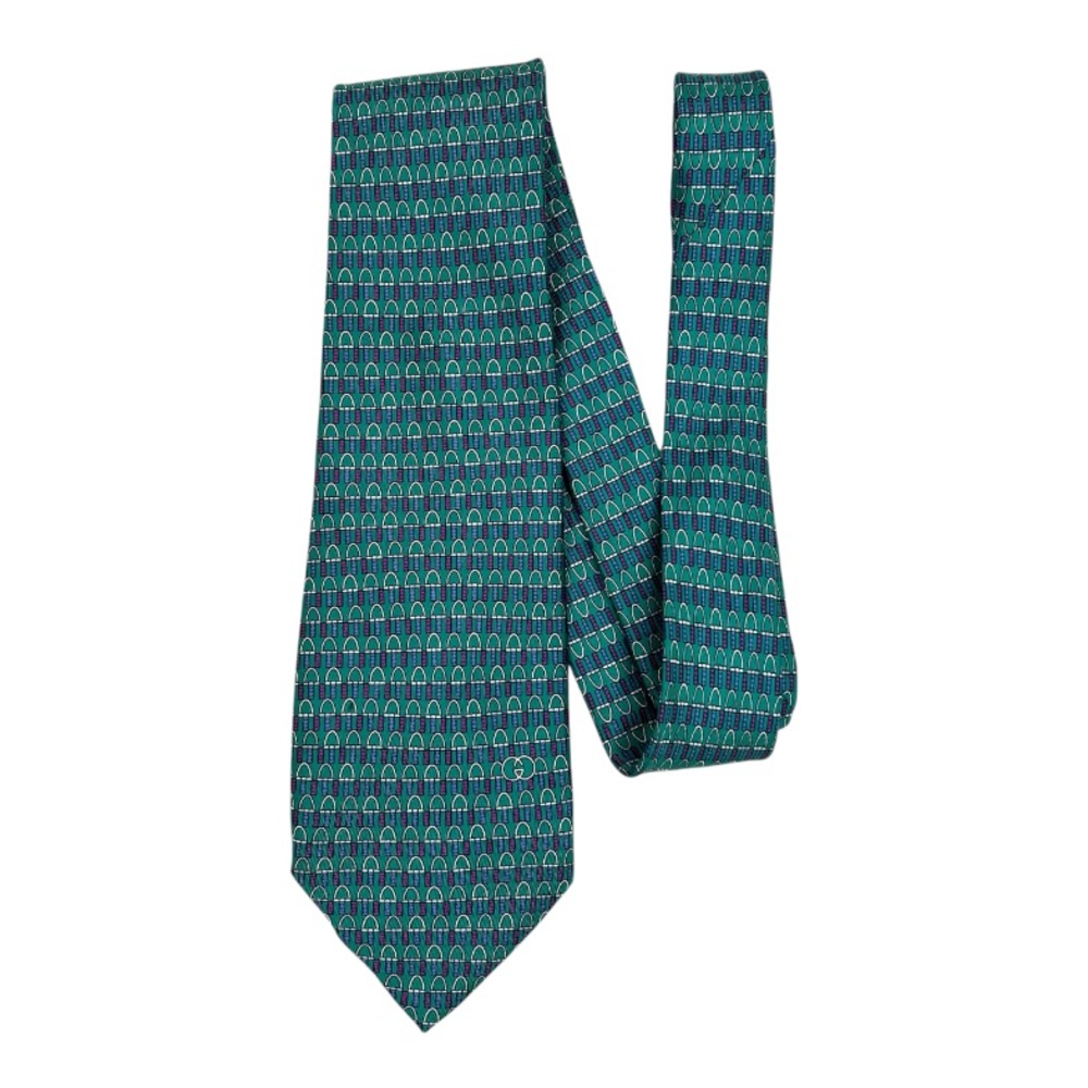 Gucci Silk Tie in Green